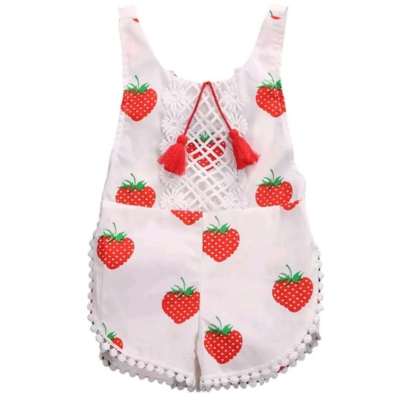 Strawberry Shortcake Baby Outfit - Picture 1 of 2